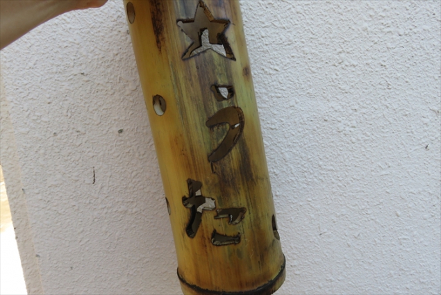 竹灯篭作り